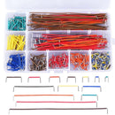 840 PCS 14 Lengths Jumper Wire U Shape Solderless Breadboard Jumper Wire Kit