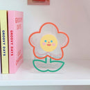 3 PCS Y35 Cartoon Student Desktop Pen Holder Multifunctional Office Stationery Cosmetics Transparent Storage Tube(Smile)