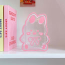 3 PCS Y35 Cartoon Student Desktop Pen Holder Multifunctional Office Stationery Cosmetics Transparent Storage Tube(Gingerbar)