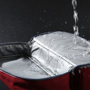 RH523 Travel Makeup Storage Bag Large-Capacity Waterproof Anti-Mildew Dry And Wet Separation Package Portable Hook Wash Bag(Grey)
