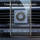 4 PCS Q6 Car Magnetic Mobile Phone Holder Round Car Dashboard Navigation Bracket(Black)
