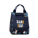 3 PCS Thickened Portable Heat Preservation And Fresh-Keeping Lunch Bag Outdoor Picnic Heat Preservation Bag(White Rabbit)