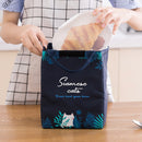 3 PCS Thickened Portable Heat Preservation And Fresh-Keeping Lunch Bag Outdoor Picnic Heat Preservation Bag(White Rabbit)