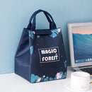 3 PCS Thickened Portable Heat Preservation And Fresh-Keeping Lunch Bag Outdoor Picnic Heat Preservation Bag(White Rabbit)