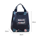 3 PCS Thickened Portable Heat Preservation And Fresh-Keeping Lunch Bag Outdoor Picnic Heat Preservation Bag(White Rabbit)