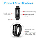 D6 Outdoor Smart Long Standby Sports Bracelet Support HD Noise Reduction Recording/Video, Capacity: 16GB(Black + OTG)