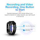 D6 Outdoor Smart Long Standby Sports Bracelet Support HD Noise Reduction Recording/Video, Capacity: 128GB(Black + OTG)