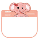 10 PCS KZ-20037 Cartoon Pattern Children PET Anti-Droplet Anti-Splash Protective Face Shield(Elephant)