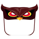 10 PCS KZ-20037 Cartoon Pattern Children PET Anti-Droplet Anti-Splash Protective Face Shield(Owl)