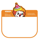 10 PCS KZ-20037 Cartoon Pattern Children PET Anti-Droplet Anti-Splash Protective Face Shield(Clown)
