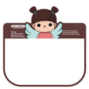 10 PCS KZ-20037 Cartoon Pattern Children PET Anti-Droplet Anti-Splash Protective Face Shield(Female Angel)