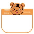 10 PCS KZ-20037 Cartoon Pattern Children PET Anti-Droplet Anti-Splash Protective Face Shield(Tiger)
