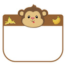 10 PCS KZ-20037 Cartoon Pattern Children PET Anti-Droplet Anti-Splash Protective Face Shield(Little Monkey)