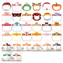 10 PCS KZ-20037 Cartoon Pattern Children PET Anti-Droplet Anti-Splash Protective Face Shield(Little Hedgehog)