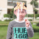 10 PCS KZ-20037 Cartoon Pattern Children PET Anti-Droplet Anti-Splash Protective Face Shield(Pumpkin)