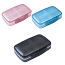 FY-8833 Detachable Medicine Storage Box Large Capacity Eight-compartment Plastic Pill Box(Red)