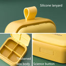 Portable Large-capacity Sealed Pill Box Cartoon Cute Week Pill Box(Bunny)