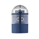 S0466 Medicine Cutter Tablet Grinding Cutter Medicine Dispensing Transparent Portable Storage Box(Blue)