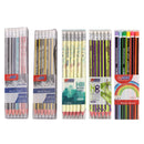 Skyglory 4 Packs Student Art Drawing And Writing HB Pencil, Specificationï¼š SG-203-12