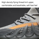 ZM-450 Men Octopus Sports Shoes Breathable Flying Wove Casual Shoes, Size: 40(Grey)