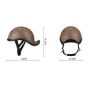 BYB CJY-116 Retro Tail Cocked Motorcycle Helmet, Size: One Size About 56-60cm(Gray)
