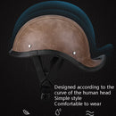 BYB CJY-116 Retro Tail Cocked Motorcycle Helmet, Size: One Size About 56-60cm(Blue)