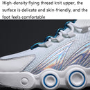 Mesh Breathable Flying Weave Men Shoes Sports Casual Shoes, Size: 41(Dark Green)