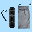 Waterproof Portable Mini Pill Box(Gray)