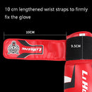 LIHUANG S1 Fitness Boxing Gloves Adult Sanda Training Gloves, Size: 6oz(Blue)