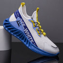 KL-1 Men Casual Sports Shoes Flying Weave Breathable Running Shoes, Size: 39(White)