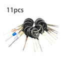 11 PCS Car Extractor Terminal Removal Tool Kit Electrical Wiring Crimp Connector Puller Release Pin Extractor Kit