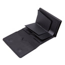 Automatic Cartridge Male Ladies Stainless Steel Credit Card Package RFID Business Card Box(Black)