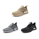Male Sports Shoes Breathable Flying Weave Mesh Casual Shoes, Size: 45(ZM-56 Brown)