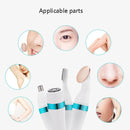 4 In 1 Electric Shaver Home Eyebrow Knife Massage Import Cleansing Instrument(Pink)
