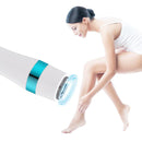 4 In 1 Electric Shaver Home Eyebrow Knife Massage Import Cleansing Instrument(Blue)
