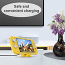 2 PCS DOBE TNS-19062 Host Charging Bottom Portable Triangle Game Console Charger For Switch / Lite(Yellow)