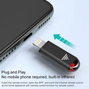 R09 Mobile Phone Intelligent Remote Control Infrared Mobile Phone Remote Control, Interface: 8 Pin (Cyan)