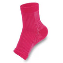 Foot Anti Fatigue Compression Foot Sleeve for Man and Women, Size:L/XL(Rose Red)