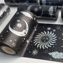 88988 Colorful Bronzing Washi Tape Starry Sky Hand Account Tape(Star Hot Stamping 5)