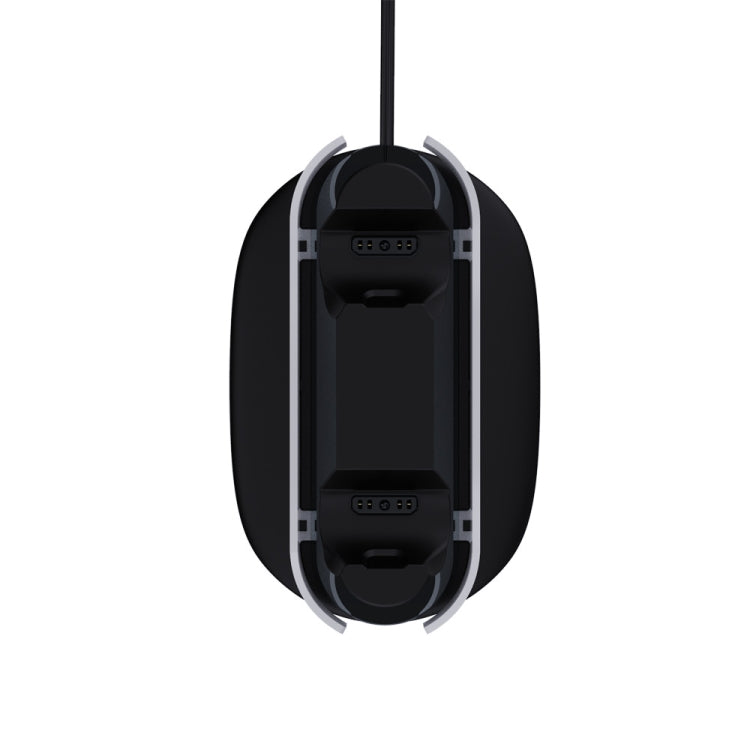 SPARKFOX W20P508 Dual Charger With Contacts Wireless Handle Charger For PS5, Style: Charger+Data Cable