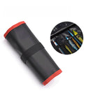 Road Sub-Bait Tool Bag Fishing Accessories Portable Storage Bag Waterproof Foldable Lead Fish Bag(Red Black)