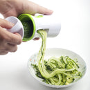 2 PCS Kitchen Vegetable Cutter Multifunctional Three-In-One Vegetable Cutter Spiral Funnel Grater, Specification: 75x75x145mm