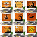 Halloween Funny Fabric Background Wall Tapestry Bar Decoration Tapestry, Size: 229x150cm(Castle)