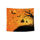 Halloween Funny Fabric Background Wall Tapestry Bar Decoration Tapestry, Size: 229x150cm(Castle)