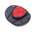 Car Seat Safety Belt Cover Sturdy Adjustable Triangle Safety Seat Belt Pad Clips Child Protection(Red)