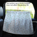 Car Curtains Cotton Car Suction Cup Sunshade Sun Protection Thermal Curtain(Small Floral)