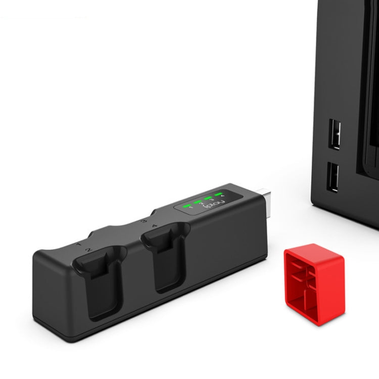 IPLAY HBS-194 USB Handle Charger Game Machine Handle Charger For Nintendo Switch Joy-Con(Black)