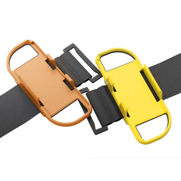 IINE Game Handle Wristband Somatosensory Wristband For Nintendo Switch Joy-Con(Yellow Brown-L343)