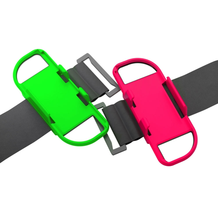 IINE Game Handle Wristband Somatosensory Wristband For Nintendo Switch Joy-Con(Rose Red-L423)