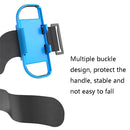 IINE Game Handle Wristband Somatosensory Wristband For Nintendo Switch Joy-Con(Purple Orange-L401)